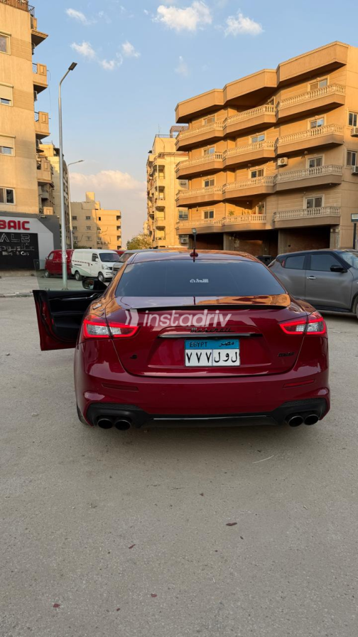 Maserati Ghibli 2018 Red Automatic Used for Sale in Maadi - 2