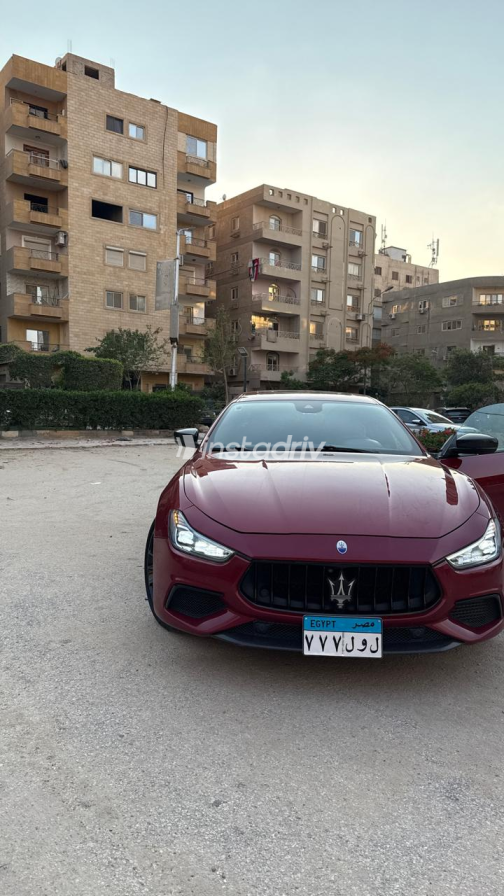 Maserati Ghibli 2018 Red Automatic Used for Sale in Maadi - 7