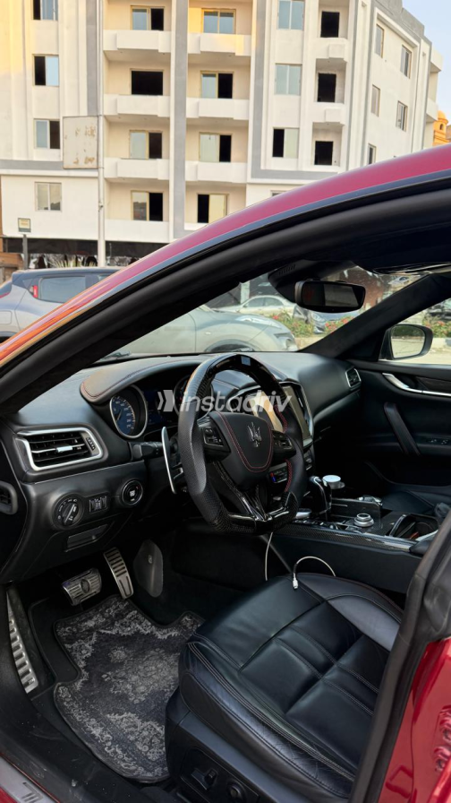 Maserati Ghibli 2018 Red Automatic Used for Sale in Maadi - 9