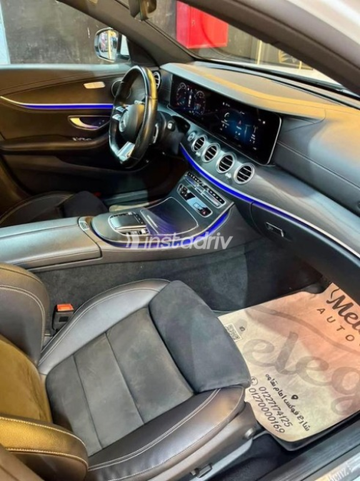 Mercedes E 200 2022 White Automatic Used for Sale in Cairo - 8