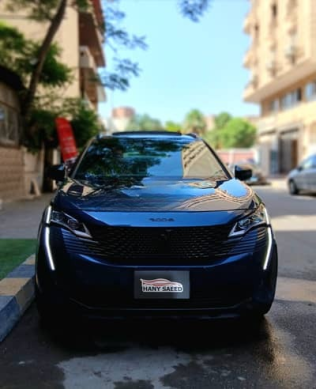 بيجو 3008 2021 أزرق غامق أوتوماتيك مستعملة للبيع في المهندسين