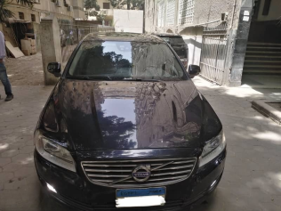 فولفو S80 2015 أزرق غامق أوتوماتيك مستعملة للبيع في الزمالك