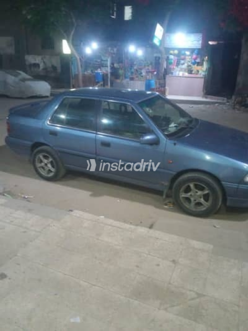 Hyundai Excel 1997 Dark Blue Manual Used for Sale in Cairo - 1