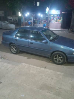 Hyundai Excel 1997 Dark Blue Manual Used for Sale in Cairo