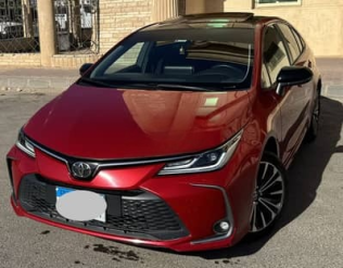 Toyota Corolla 2024 Red Automatic Used for Sale in Greater Cairo ( Cairo + Giza)