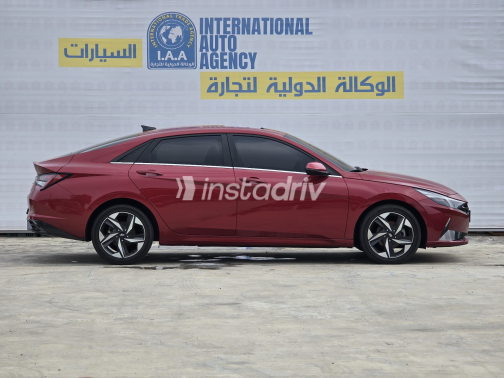 Hyundai Avante 2021 Red Automatic Used for Sale in Greater Cairo ( Cairo + Giza) - 1