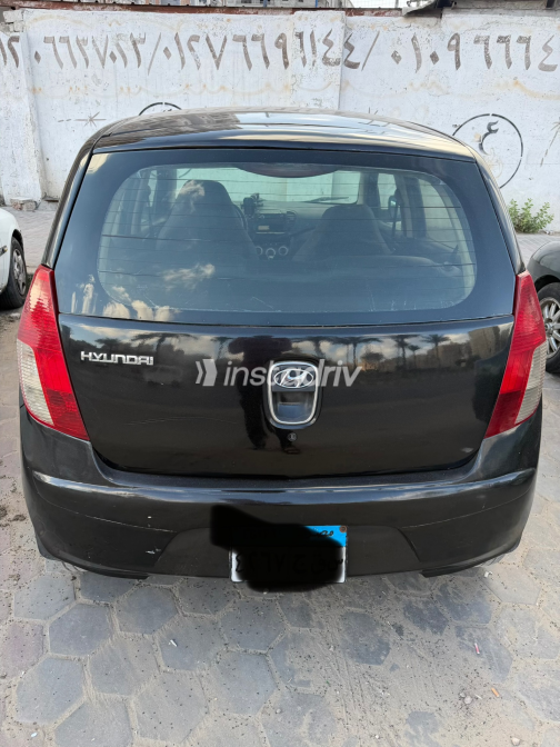 هيونداي I10 2009 أسود يدوي مستعملة للبيع في الإسكندرية - 1