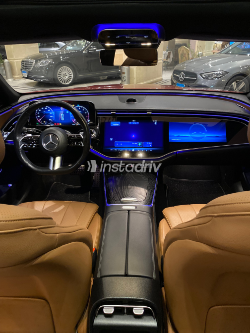 مرسيدس E 200 2024 أبيض أوتوماتيك مستعملة للبيع في مصر الجديدة - 5