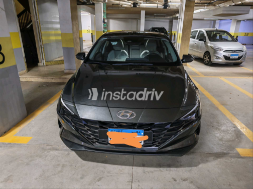 Hyundai Avante 2023 Dark Gray Automatic Used for Sale in Cairo - 2