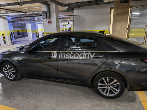 Hyundai Avante 2023 Dark Gray Automatic Used for Sale in Cairo - 4