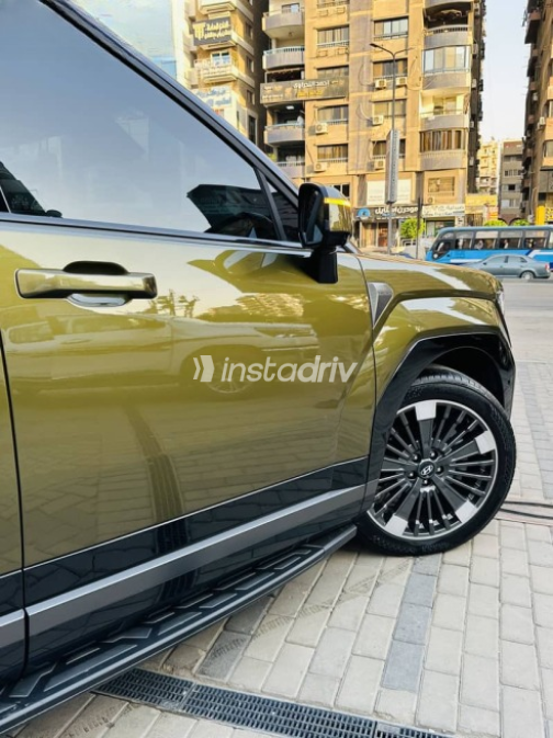 Hyundai Santa Fe 2024 White Automatic New for Sale in Nasr city - 9