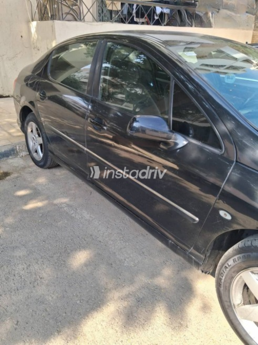 Peugeot 407 2008 Black Automatic Used for Sale in Cairo - 4