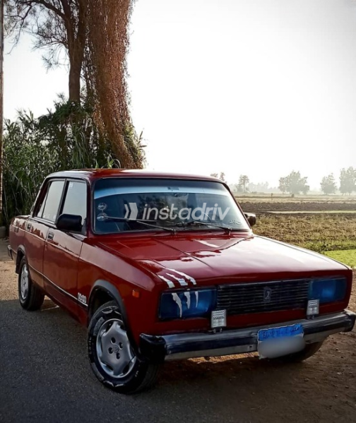 Lada 2105 1993 Burgundy Manual Used for Sale in Tanta - 7