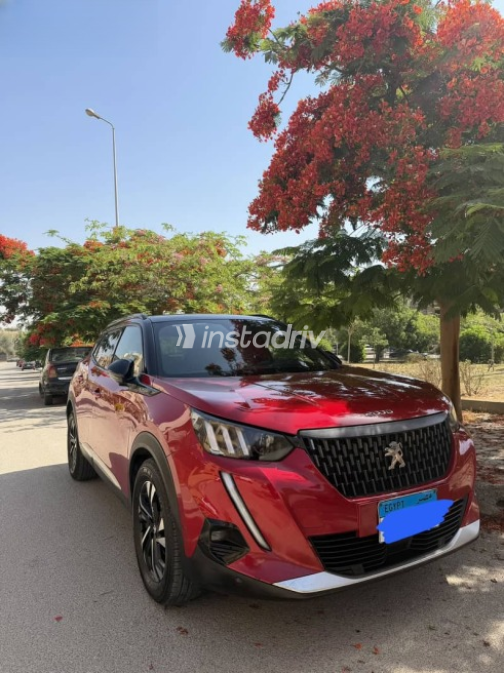Peugeot 2008 2021 Red Automatic Used for Sale in Cairo - 1