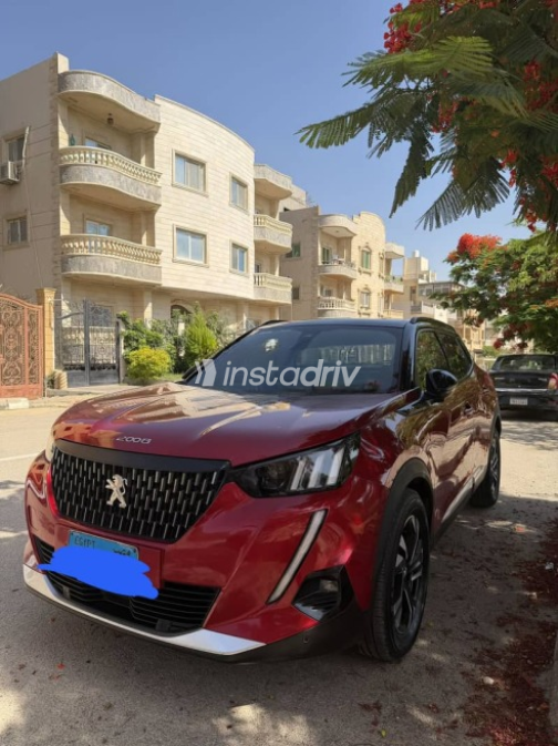 Peugeot 2008 2021 Red Automatic Used for Sale in Cairo - 3