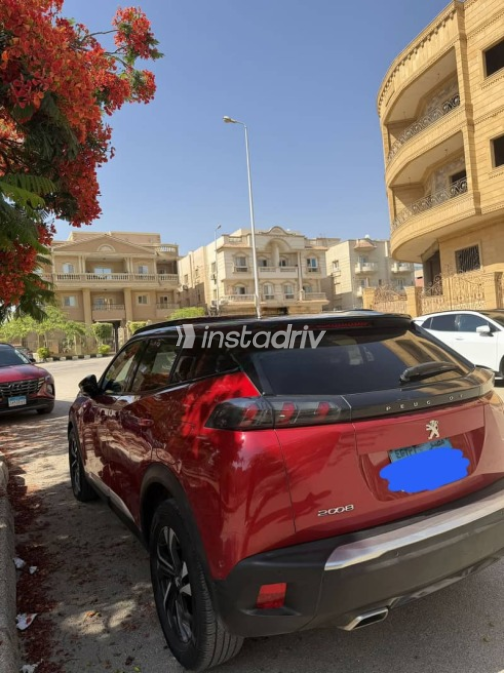 Peugeot 2008 2021 Red Automatic Used for Sale in Cairo - 4