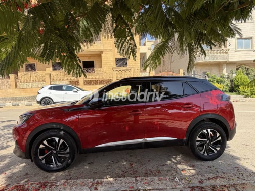 Peugeot 2008 2021 Red Automatic Used for Sale in Cairo - 8