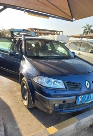 Renault Megane 2009 Dark Blue Manual Used for Sale in Giza
