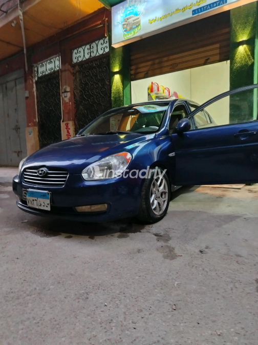 Hyundai Accent HCI 2008 Blue Manual Used for Sale in Alexandria - 1