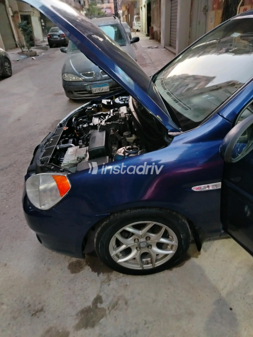 Hyundai Accent HCI 2008 Blue Manual Used for Sale in Alexandria - 2