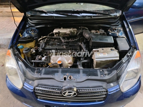 Hyundai Accent HCI 2008 Blue Manual Used for Sale in Alexandria - 3