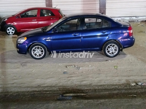 Hyundai Accent HCI 2008 Blue Manual Used for Sale in Alexandria - 4