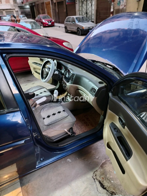 Hyundai Accent HCI 2008 Blue Manual Used for Sale in Alexandria - 10