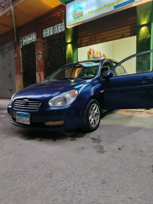 Hyundai Accent HCI 2008 Blue Manual Used for Sale in Alexandria