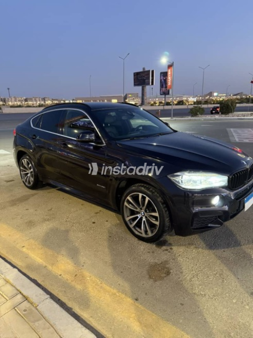 BMW X6 2015 Dark Blue Automatic Used for Sale in Cairo - 1
