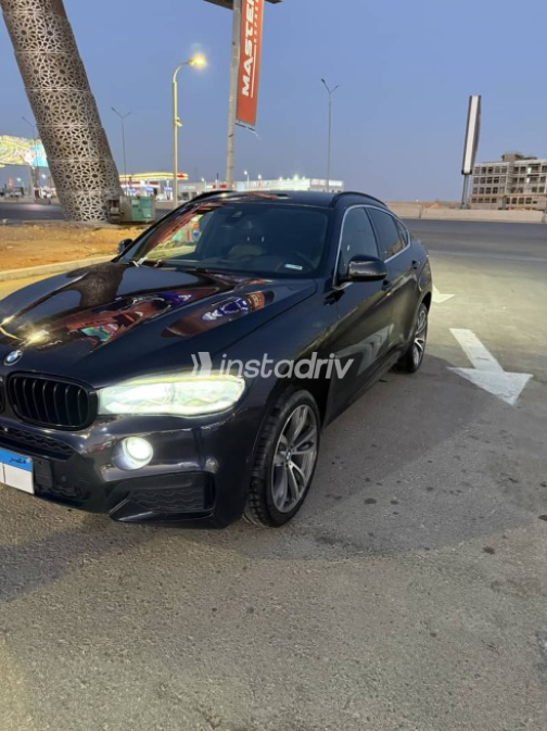 BMW X6 2015 Dark Blue Automatic Used for Sale in Cairo - 2
