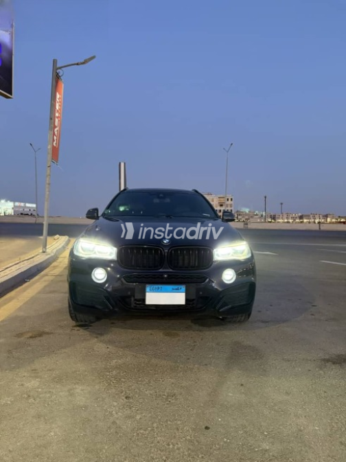 BMW X6 2015 Dark Blue Automatic Used for Sale in Cairo - 3