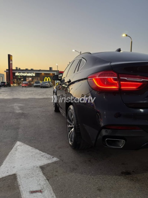 BMW X6 2015 Dark Blue Automatic Used for Sale in Cairo - 6