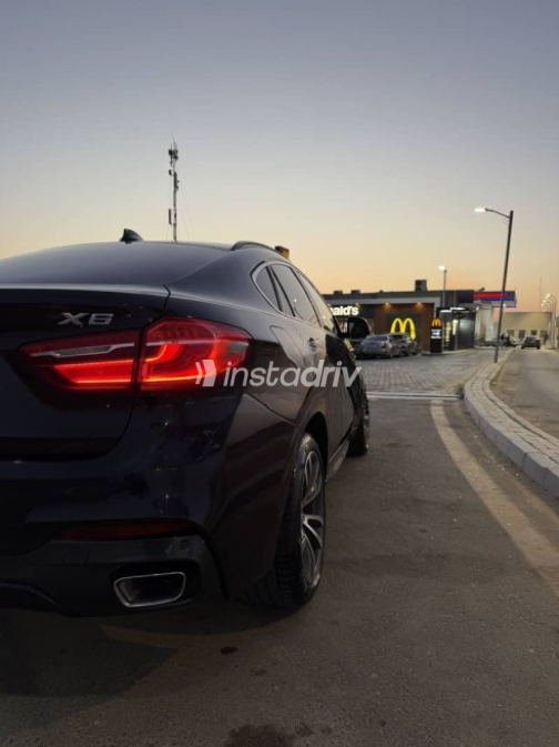 BMW X6 2015 Dark Blue Automatic Used for Sale in Cairo - 7