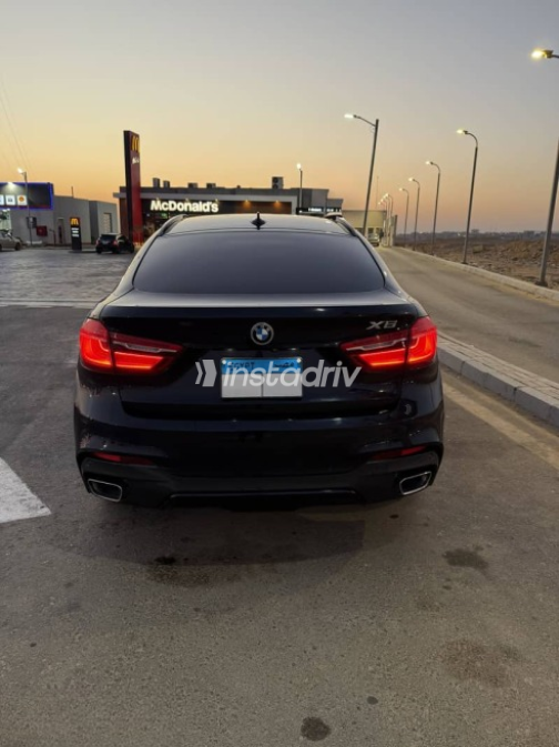 BMW X6 2015 Dark Blue Automatic Used for Sale in Cairo - 8