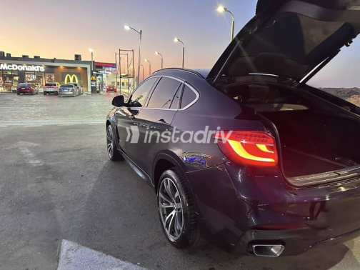 BMW X6 2015 Dark Blue Automatic Used for Sale in Cairo - 9