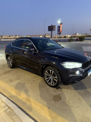 BMW X6 2015 Dark Blue Automatic Used for Sale in Cairo
