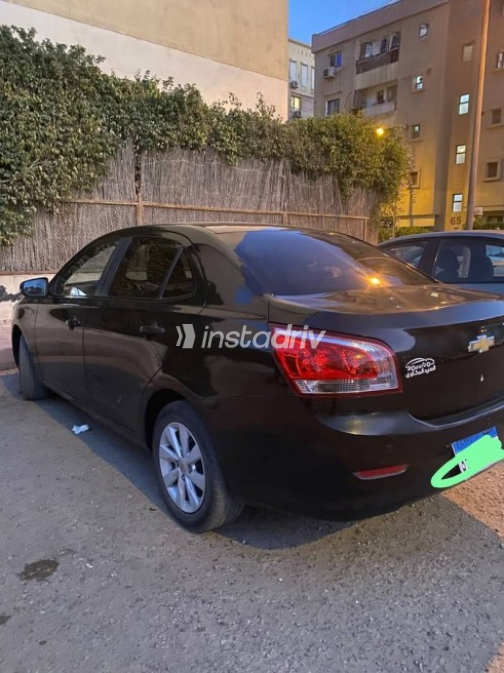 شيفروليه أوبترا 2021 أسود أوتوماتيك مستعملة للبيع في الجيزة - 4
