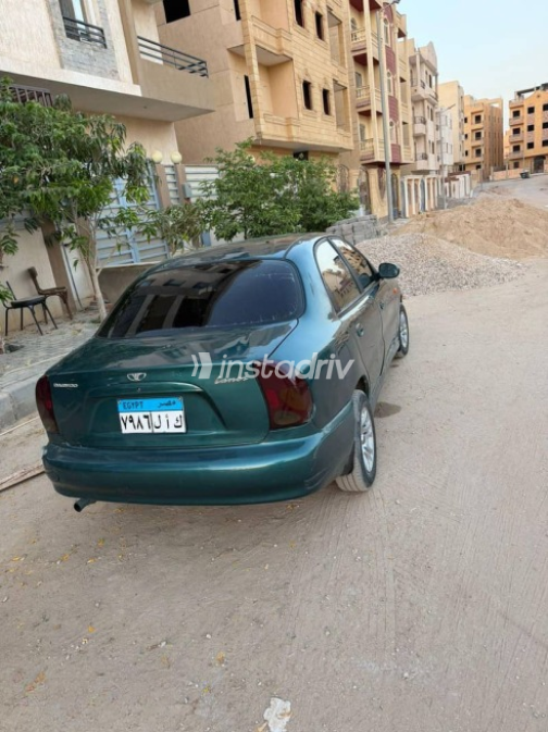 Daewoo Lanos 2001 Green Manual Used for Sale in Cairo - 1