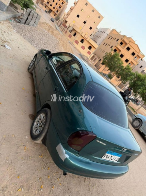 Daewoo Lanos 2001 Green Manual Used for Sale in Cairo - 2