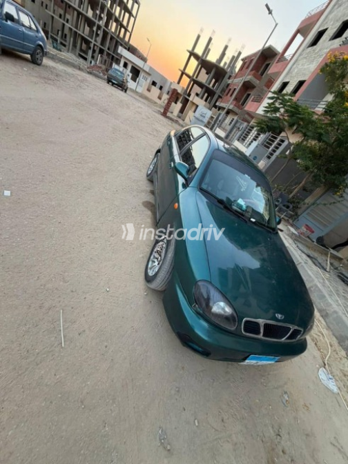 Daewoo Lanos 2001 Green Manual Used for Sale in Cairo - 3