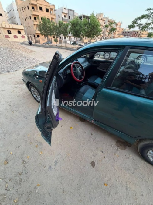 Daewoo Lanos 2001 Green Manual Used for Sale in Cairo - 10