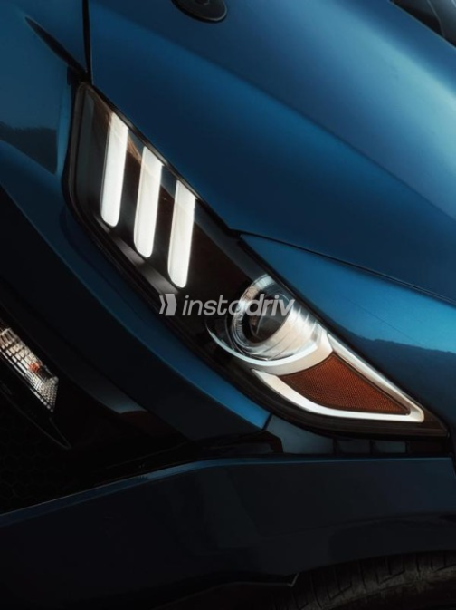 Ford Mustang 2015 Blue Automatic Used for Sale in Cairo - 1