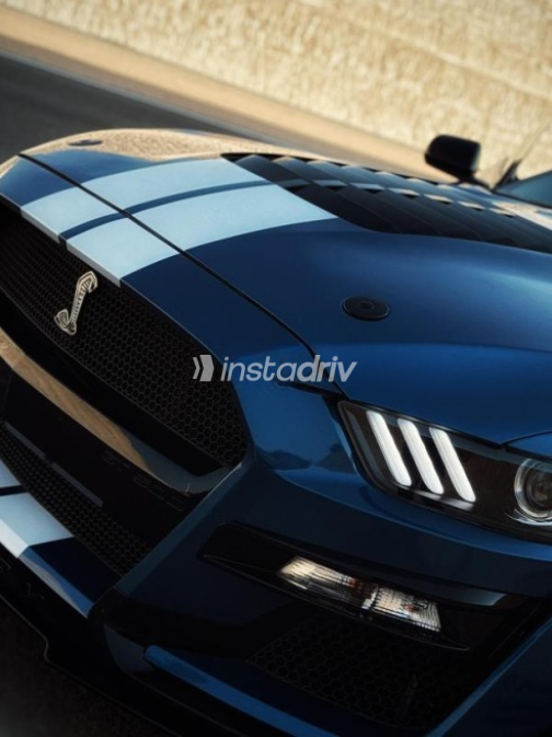 Ford Mustang 2015 Blue Automatic Used for Sale in Cairo - 5