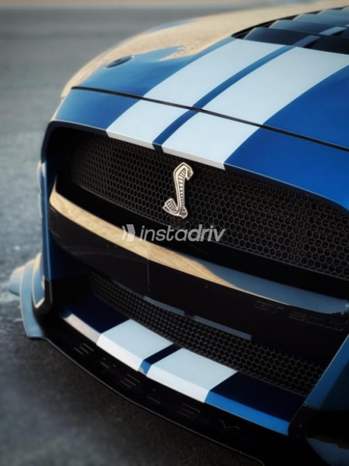 Ford Mustang 2015 Blue Automatic Used for Sale in Cairo - 9