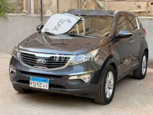 Kia Sportage 2014 Gray Automatic Used for Sale in Giza - 1