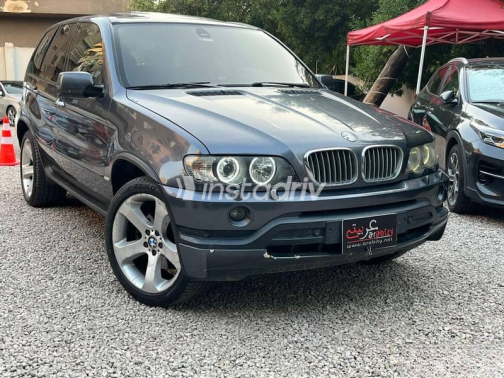 بي ام دبليو X5 2001 رمادي أوتوماتيك مستعملة للبيع في مصر الجديدة - 1