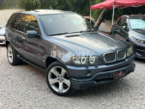بي ام دبليو X5 2001 رمادي أوتوماتيك مستعملة للبيع في مصر الجديدة - 4