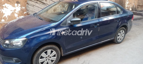 Volkswagen Polo 2014 Blue Automatic Used for Sale in Nasr city - 2