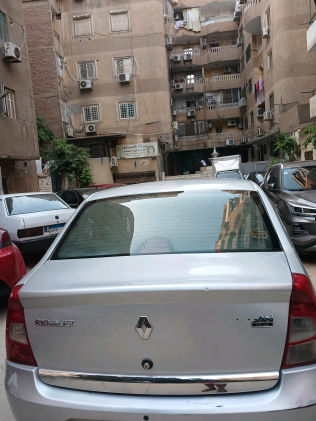 رينو لوجان 2013 فضي أوتوماتيك مستعملة للبيع في الجيزة