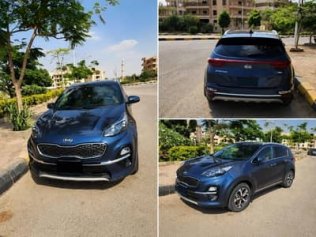 Kia Sportage 2019 Dark Blue Automatic Used for Sale in Madinaty